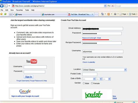 Create Another Youtube Account How To Create A Youtube Account