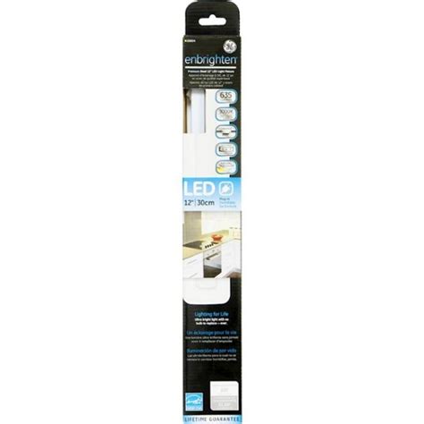 Ideal for kitchen, home office, studio, utility room, basement, workshop, garage, and more. GE Enbrighten Linkable 12" LED Under Cabinet Light Fixture ...