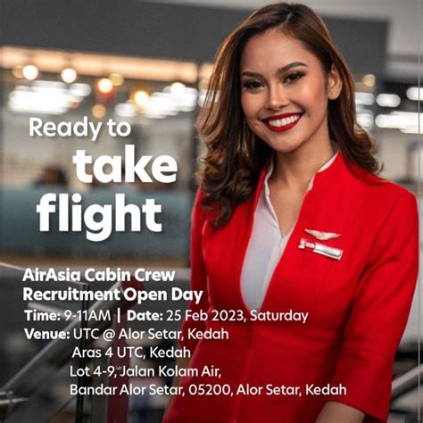 airasia cabin crew recruitment day [alor setar] 25 february 2023 better aviation