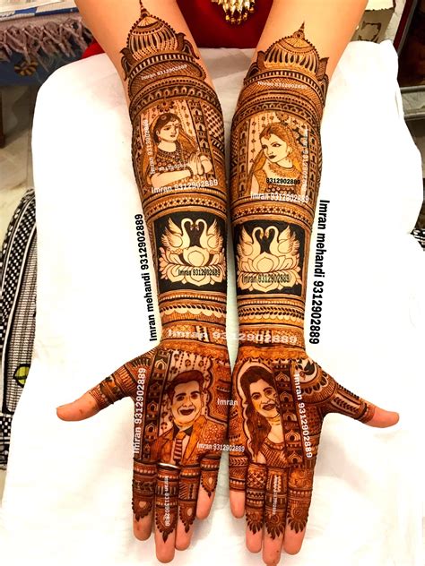 Beautiful and traditional designer mehandi designs in trend: Imran mehandi art Cont/9312902889 https://m.facebook.com ...