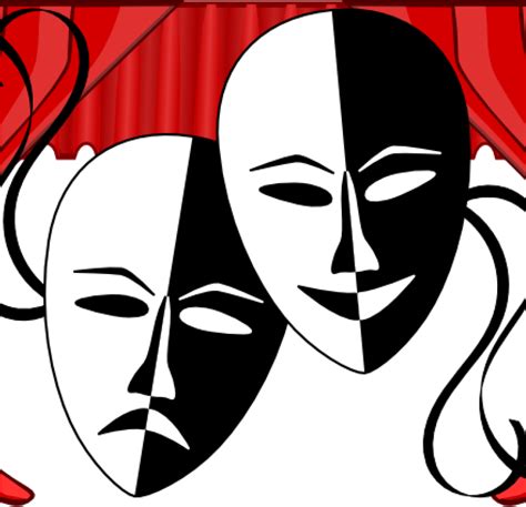 Theatre Masks Transparent Background Clipart Large Size Png Image