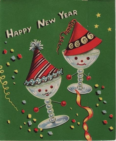 101 Best Images About Vintage New Year Images On Pinterest