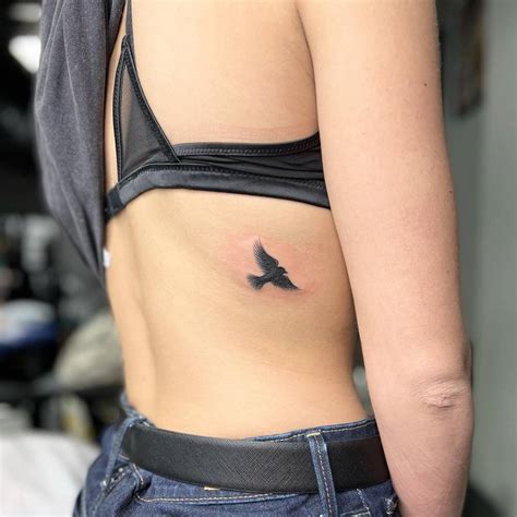 Birds Tattoo Ribs
