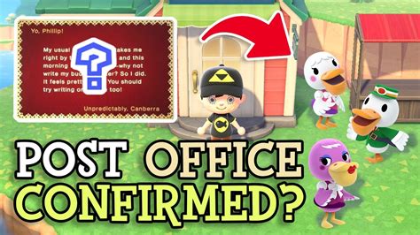 Animal Crossing New Horizons Post Office Revealed Pelly And Pete Could