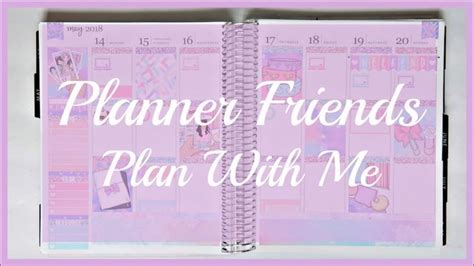 Plan With Me Planner Friends Printable Beayoutiful Planning How To