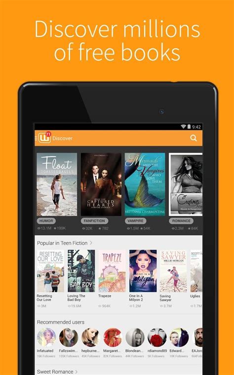 Wattpad offers ebooks written by both professional and aspiring authors. Wattpad indir (Android) - Android İçin Kitap Okuma Uygulaması