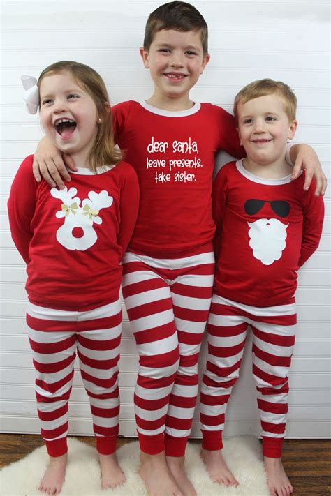 Kids Christmas Pj Set Christmas Pajamas Kids Christmas Pjs Kids