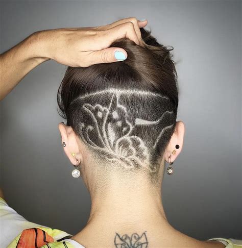 The 50 Coolest Shaved Hairstyles For Women Hair Adviser