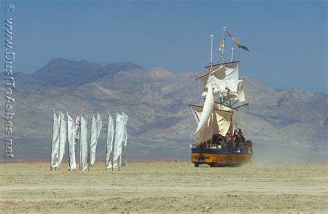Sailing The Desert Dust To Ashes
