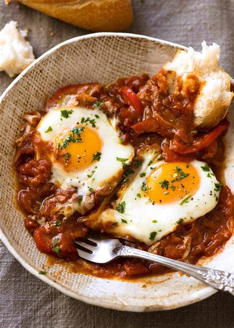 If you're looking for savory breakfast options outside of eggs, i'm with you! Shakshuka (Middle Eastern Baked Eggs) | RecipeTin Eats