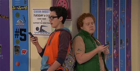 Image Joey And Artie Texting In The Halls Liv And Maddie Wiki