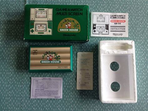Nintendo Game And Watch Boxed Green House Catawiki