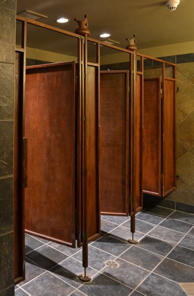 Bathroom Stall Doors Wood