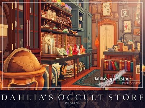 Dahlias Occult Store At Cross Design Sims 4 Updates