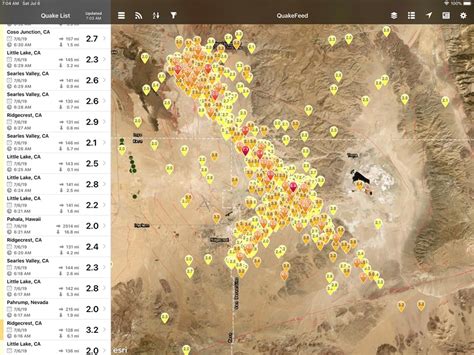Times are local (pst or pdt). Update: California earthquakes, July, 2019 | Stella's Place