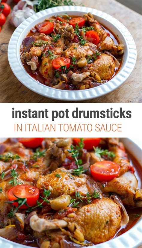 I wanted to find the magic formula for consistent results because not all my. Instant Pot Chicken Drumsticks In Italian Sauce | Instant ...