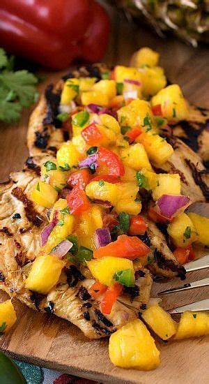 Press out the air and taste and adjust the seasonings pour the salsa into a serving bowl. Once you've grilled the marinated chicken, spoon a ...