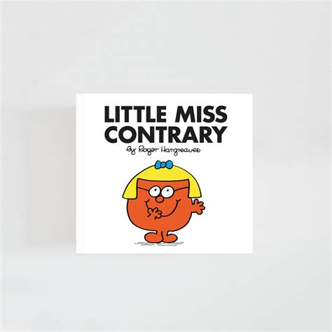 Little Miss Contrary · Roger Hargreaves Little Miss Superbritánico