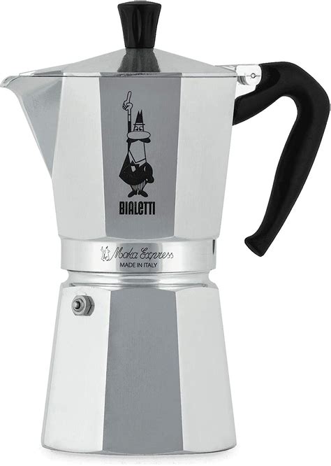 Bialetti Moka Express 9 Cup Italian Coffee Stovetop Espresso Maker Percolator Ebay
