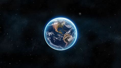지구 행성 공간 애니메이션 지구 Hd 월페이퍼 Pxfuel