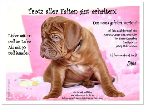 Der liebevolle geburtstagsbrief eines mannes an seine partnerin. Lustige und witzige Geburtstagseinladungen | Unser Festtag ...