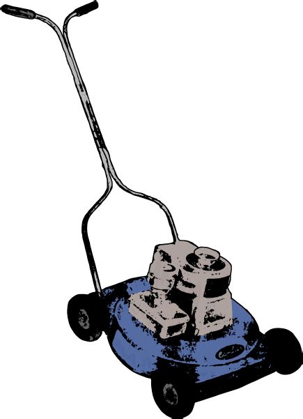 Blue Lawn Mower Lawn Mower Clipart Full Size Clipart 5233984