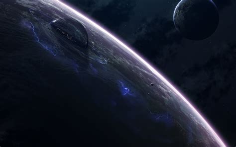 Sci Fi Planetscape Hd Wallpaper By Vadim Sadovski