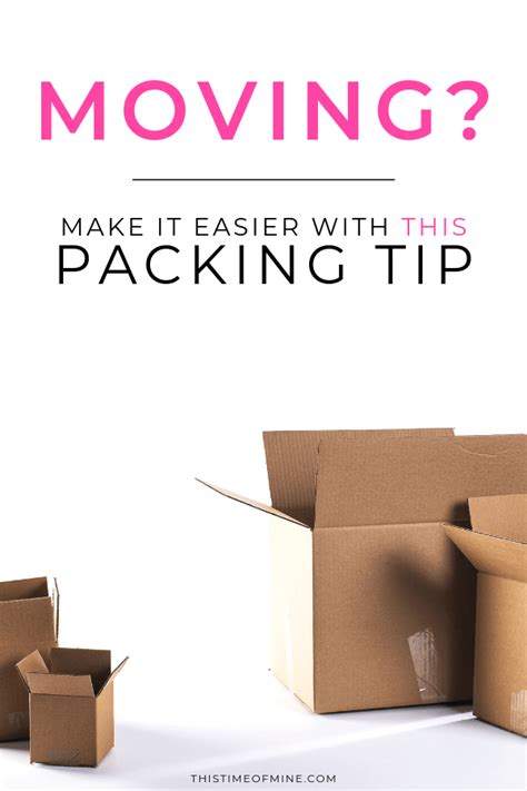 Cardboard Boxes With The Words Moving Make It Easier With This Packing