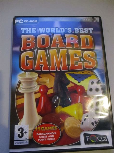 The Worlds Best Board Games Pc Cd Rom Game