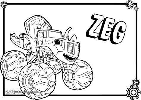 Blaze and the monster machines coloring pages. Blaze And The Monster Machines Coloring Pages - Coloring Home