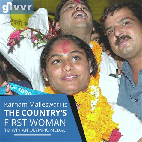 Maybe you would like to learn more about one of these? Karnam Malleswari is the country's first woman to win an ...