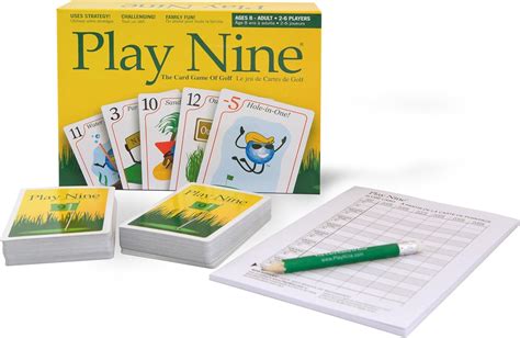 Play Nine The Card Game Of Golf Uk Toys And Games