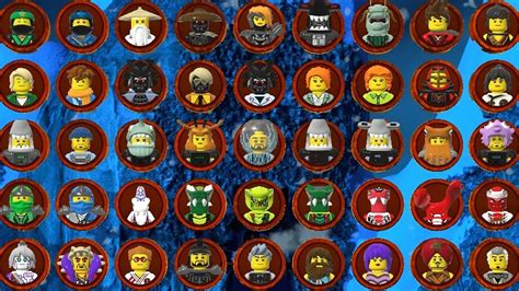 Transform the raw game data into something a bit more manageable. The LEGO Ninjago Movie Videogame - All Characters - YouTube