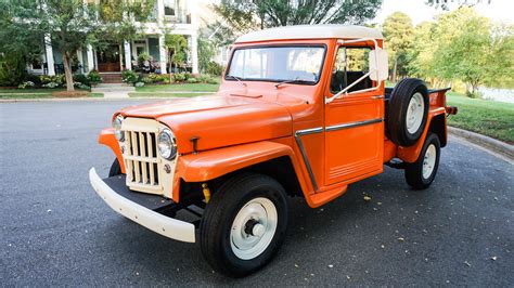 1962 Willys Overland Jeep Pickup Woverdrive For Sale On Bat Auctions
