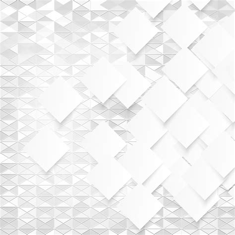 Background Spanduk Putih Abstrak Dengan Kotak Kertas Dan Sel Latar