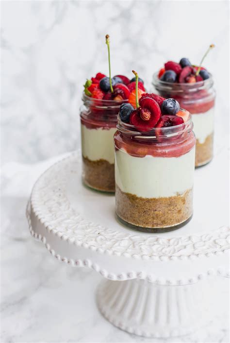 Summer Fruit Cheesecake Jars — The Mother Cooker