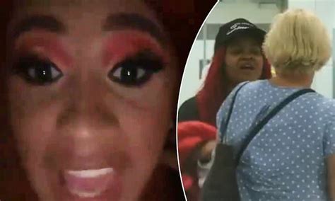 Cardi B Breaks Silence On Sydney Airport Incident Daily Mail Online