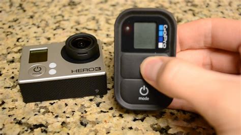 Connecting Your Gopro Hero3 Wi Fi Remote Youtube