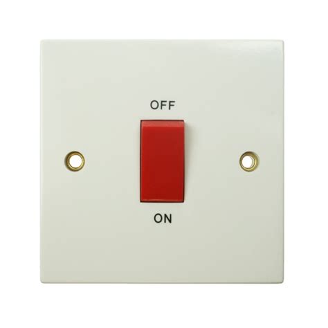 Bg 45amp Double Pole Switch Switches And Sockets Uk Electrical Supplies