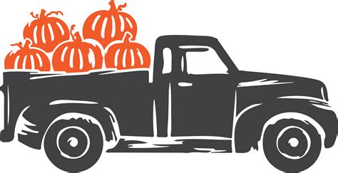 Farmer In The Dell Auburn Pumpkin Patch Svg Freeuse Truck With
