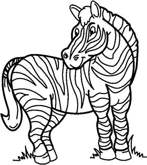 Snubberx: Zebra Without Stripes Coloring Pages Free