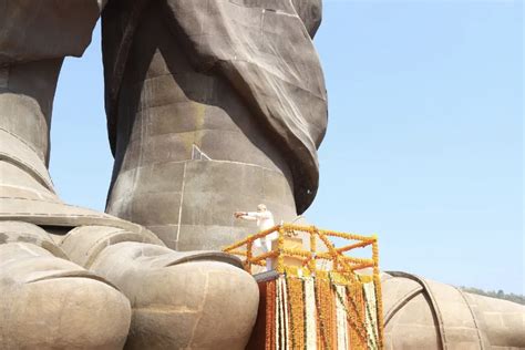 The Worlds Tallest Statue Is Unveiled In India The Spaces