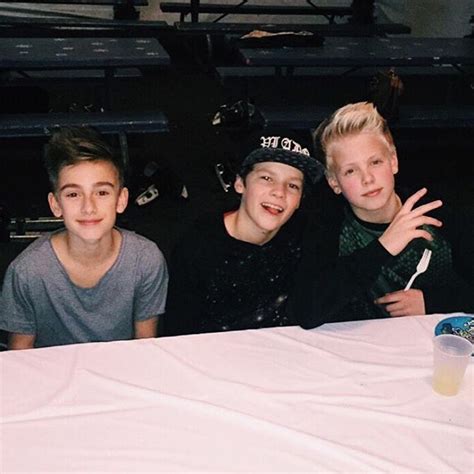 Johnny Orlando With Hayden Summerall And Carson Lueders Johnny Carson