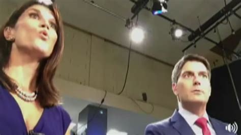 Watch Oklahoma Tv Anchors Jolted By Quake Mid Newscast Abc13 Houston