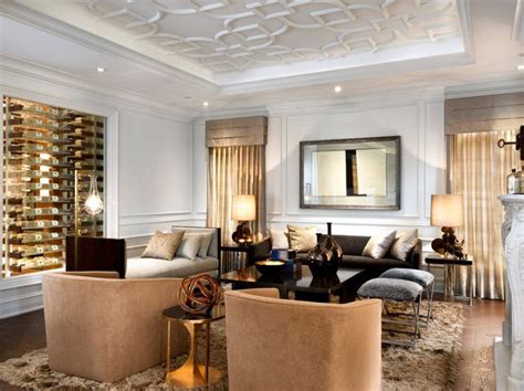 Ceilings are often overlooked when it comes to designing a captain inspired space dons a chic styling with a white coffered ceiling and recessed lighting that. Cove lighting with coffered ceiling and ceiling trim ...