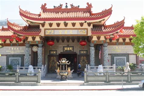Anyway, thien hau temple (miếu bà thiên hậu), or rather officially known as the ba thien hau pagoda (chùa bà thiên hậu, pagoda of the lady thien hau), is a chinese styled temple which housed the sea goddess mazu. LA Weekend Guide January 23 - 26