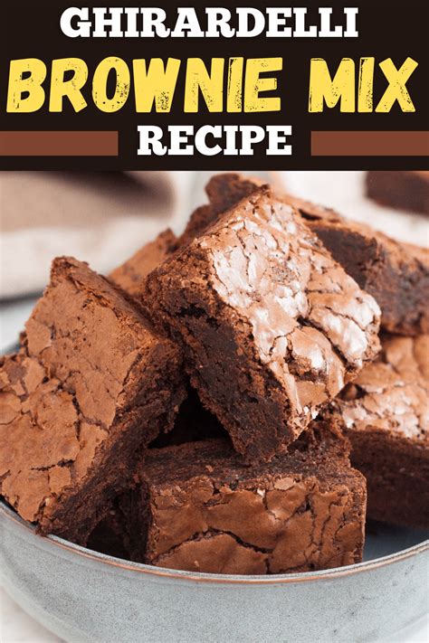 This link is to an external site that may or may. Ghirardelli Brownie Mix Recipe - Insanely Good