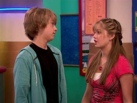 cole sprouse and debby ryan in the suite life on deck 2008 suite life suit life on deck