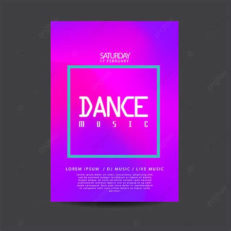 Electronic Dance Music Flyer Template For Free Download On Pngtree