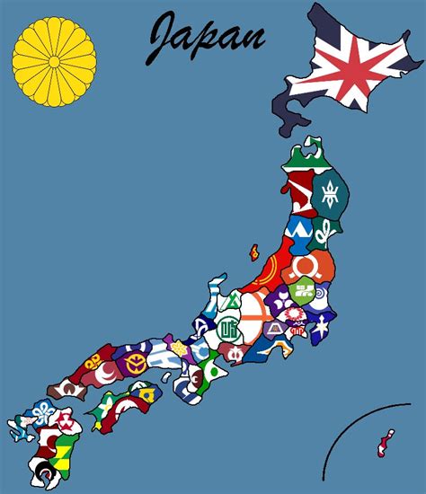 The 47 Prefectures Of Japan By Steampoweredwolf On Deviantart